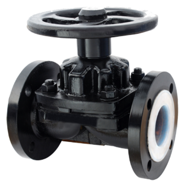 Diaphragm Valve PTFE (FEP/PFA) Lined Valve-image