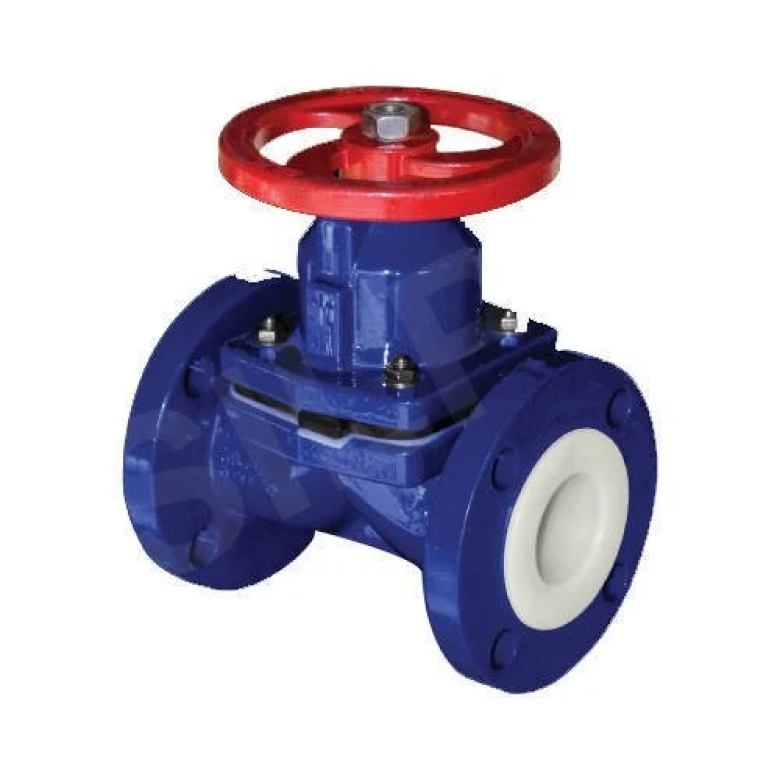 Gate Valve PTFE (FEP/PFA) Lined Valve-image